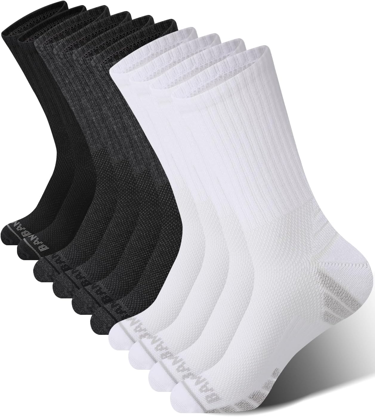 Instantly communicates the product type, pack size, and everyday athletic positioning.